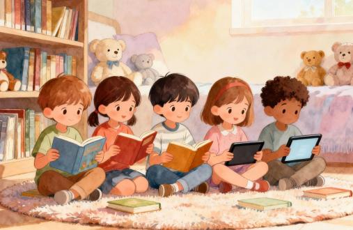 Sách Số Hóa Cho Trẻ Em – Cách Nuôi Dưỡng Thói Quen Đọc Từ Nhỏ