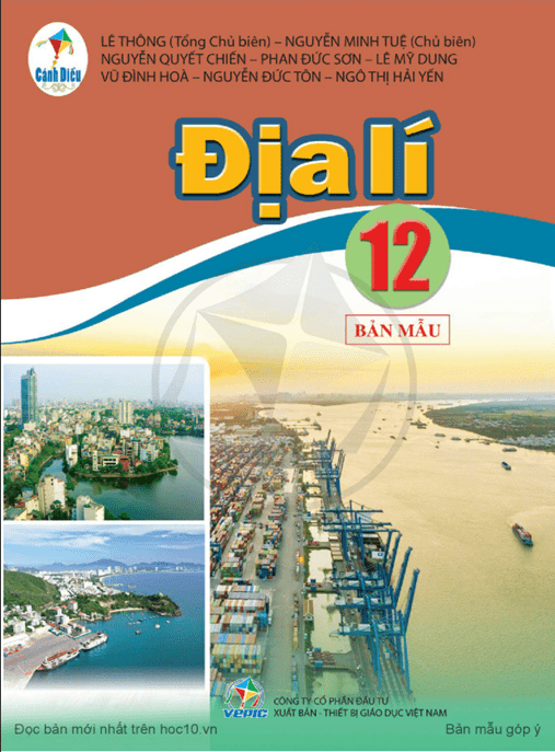 Địa Lý Lớp 12 – Cánh Diều – Ebook PDF Chuẩn Bộ GDĐT