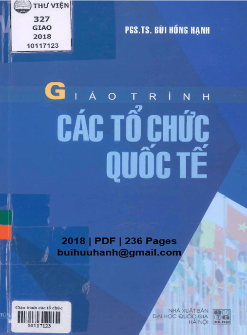 Giáo Trình Các Tổ Chức Quốc Tế – Lịch Sử Hình Thành Trước 1945