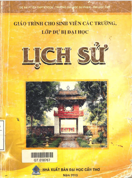 Giáo Trình Cho Sinh Viên Các Trường Lớp Dự Bị Đại Học Môn Lịch Sử – Xã Hội Cổ Đại