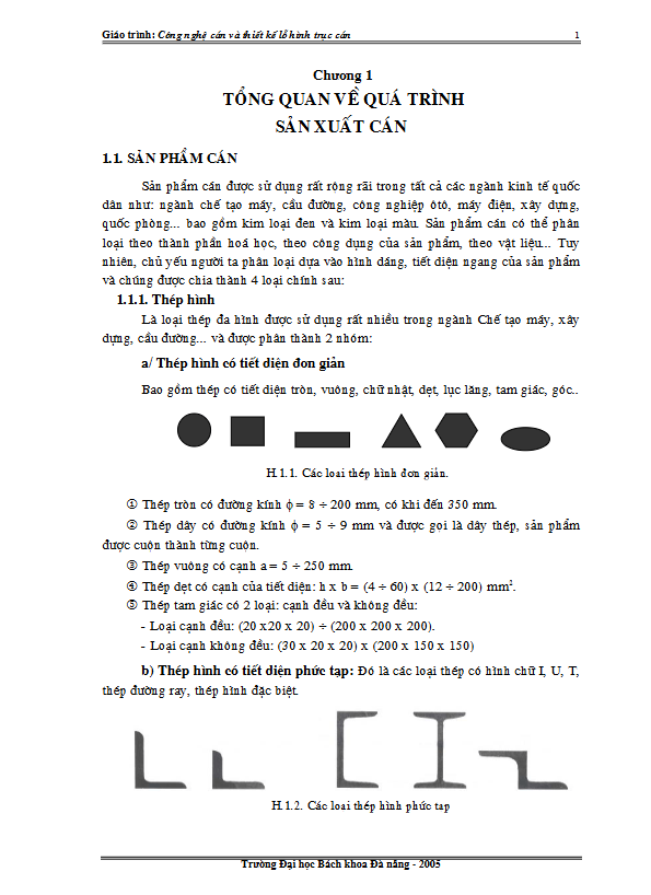 Giáo Trình Cơ Nghệ Cán Và Thiết Kế Lô Hình Trục Cán Tập 1 – Hướng Dẫn Chuyên Sâu Cho Kỹ Sư