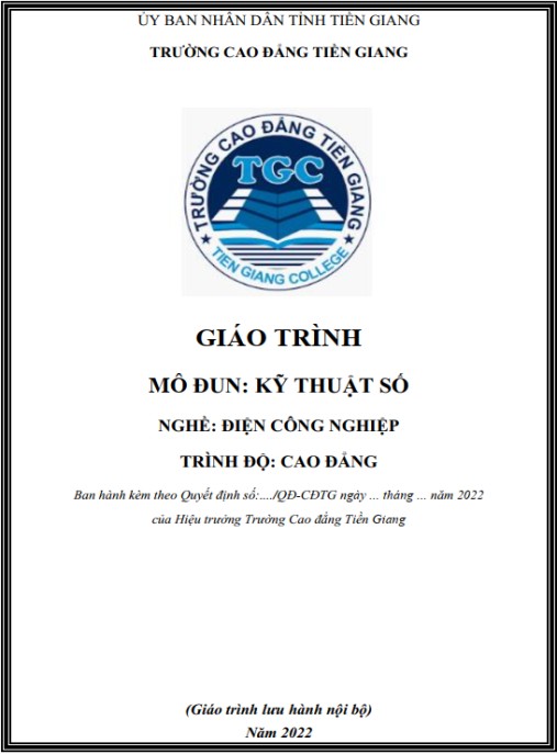 Giáo trình mô đun Kỹ thuật số – Hướng dẫn thực hành chuyên sâu