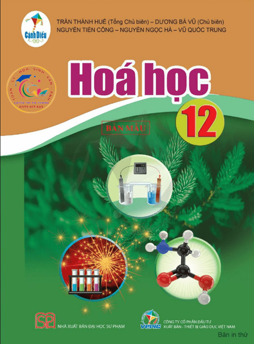 Hóa Học Lớp 12 – Cánh Diều – Ebook PDF Chuẩn Bộ GD&ĐT