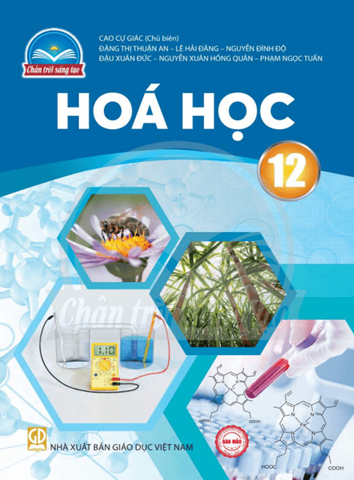 Hóa Học Lớp 12 – Chân Trời Sáng Tạo – Ebook PDF Học Liệu Số