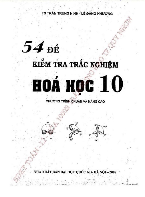 54 Đề Kiểm Tra Trắc Nghiệm Hóa Học Lớp 10 – Bộ Đề Thi Chất Lượng Cao