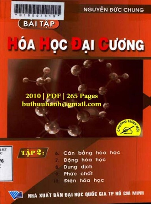 Bài Tập Hóa Học Đại Cương Tập 2 – Luyện Tập Siêu Hiệu Quả!