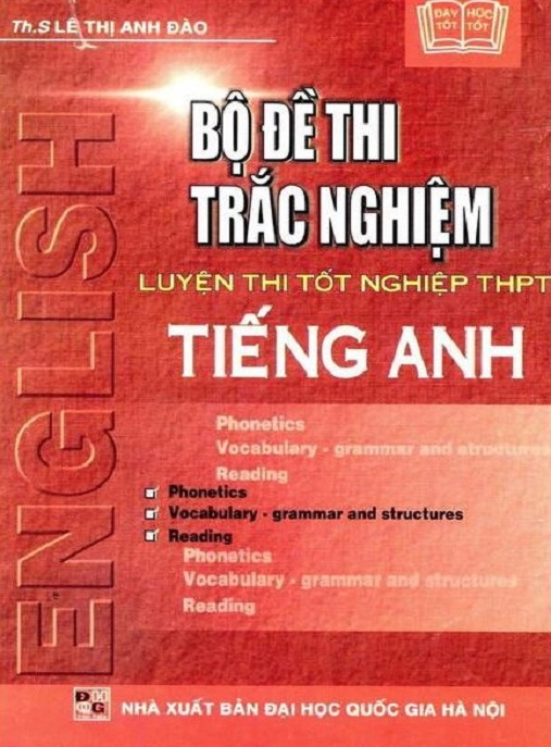 Bộ Đề Thi Trắc Nghiệm Luyện Thi Tốt Nghiệp THPT Tiếng Anh – Chuẩn Ôn Thi 2024