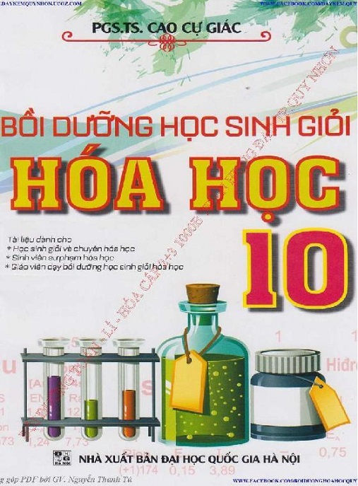 Bồi Dưỡng Học Sinh Giỏi Hóa Học Lớp 10 – Bí Quyết Chinh Phục Kỳ Thi HSG!
