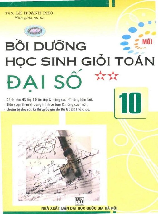 Bồi Dưỡng Học Sinh Giỏi Toán – Đại Số Lớp 10 Tập 2 | PDF Siêu Hay!