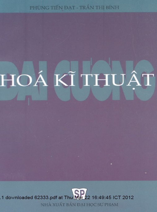 Đại Cương Hóa Kỹ Thuật – Nền Tảng Kiến Thức Cơ Bản Cho Kỹ Sư Hóa Học