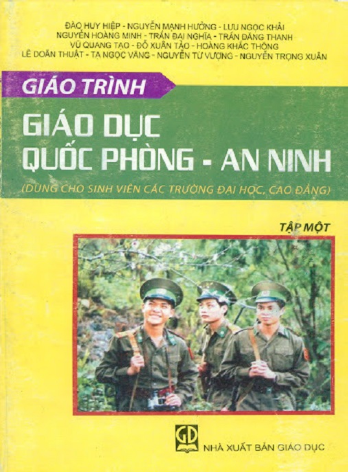 Giáo Trình Giáo Dục Quốc Phòng An Ninh Tập 1 – Nền Tảng Kiến Thức Sinh Viên