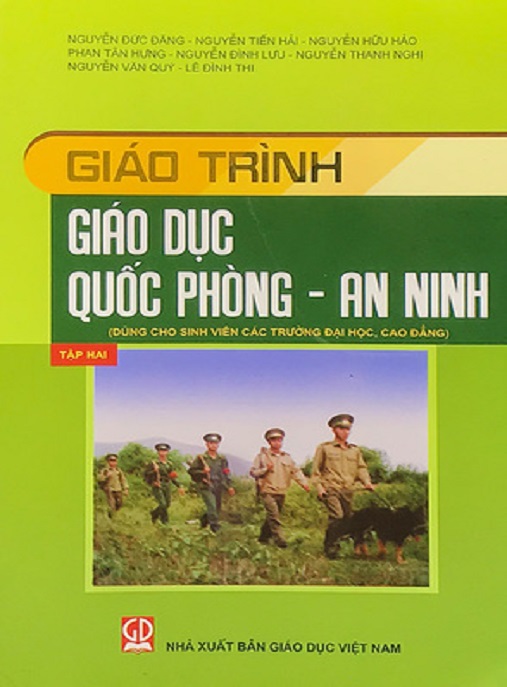 Giáo Trình Giáo Dục Quốc Phòng An Ninh Tập 2 – Tài Liệu Chuẩn Sinh Viên