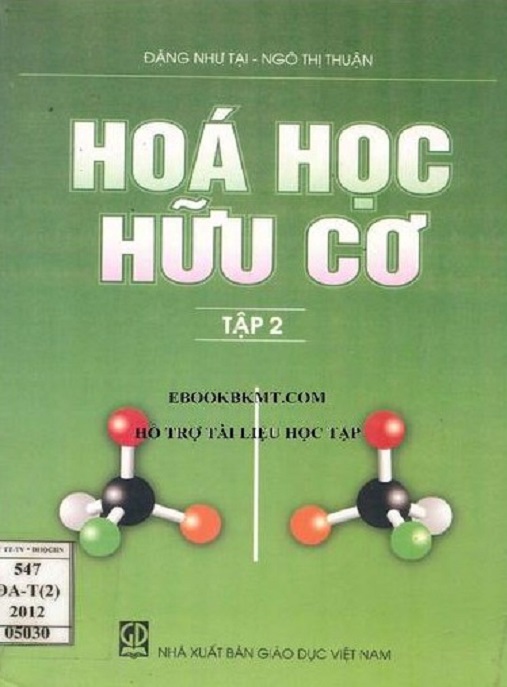 Hóa Học Hữu Cơ Tập 2 – Tài Liệu Chuẩn Xuất Sắc Cho Sinh Viên