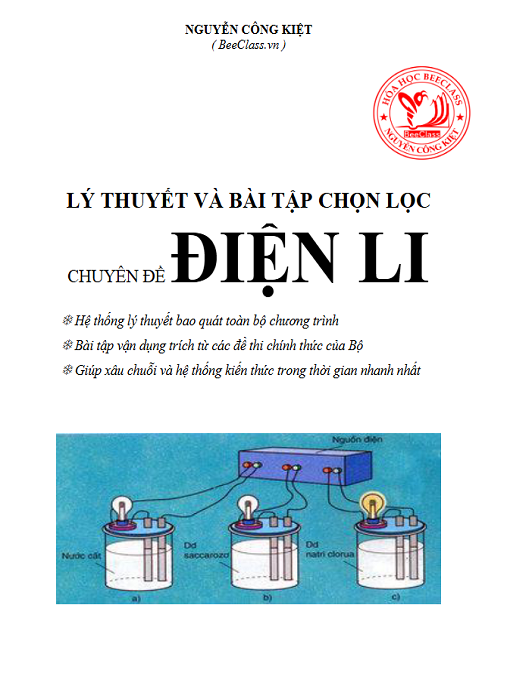 Lý Thuyết Và Bài Tập Chọn Lọc Chuyên Đề Điện Lý – Bí Quyết Chinh Phục Kỳ Thi!