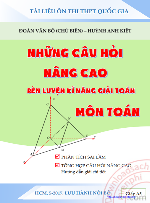 Ebook PDF: Những Câu Hỏi Nâng Cao Rèn Luyện Kỹ Năng Giải Toán