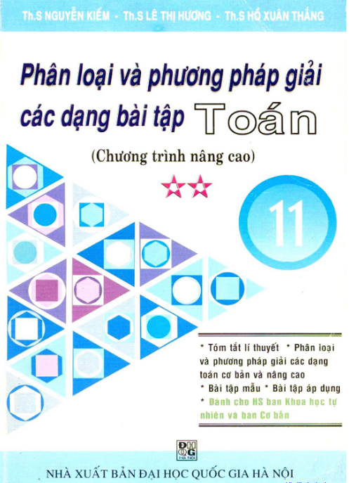 Phân Loại Và Phương Pháp Giải Các Dạng Bài Tập Toán Lớp 11 Tập 2 – Bí Quyết Chinh Phục Kỳ Thi