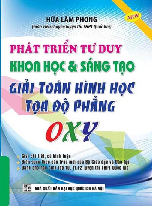 Phát Triển Tư Duy Giải Toán Hình Học Tọa Độ Phẳng Oxy – Ebook PDF Hay