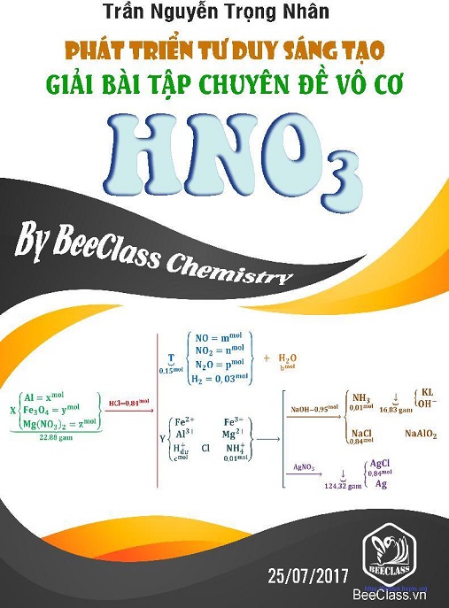 Sách PDF: Phát Triển Tư Duy Sáng Tạo Giải Bài Tập Chuyên Đề Vô Cơ HNO3