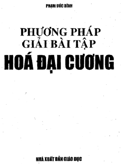 Phương Pháp Giải Bài Tập Hóa Đại Cương – Bí Quyết Chinh Phục Mọi Bài Tập Khó