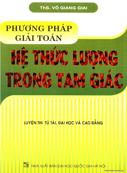 Phương Pháp Giải Hệ Thức Lượng Trong Tam Giác – Bí Quyết Chinh Phục Toán 12