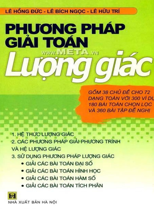 Phương Pháp Giải Toán Lượng Giác – Bí Quyết Chinh Phục Điểm 10