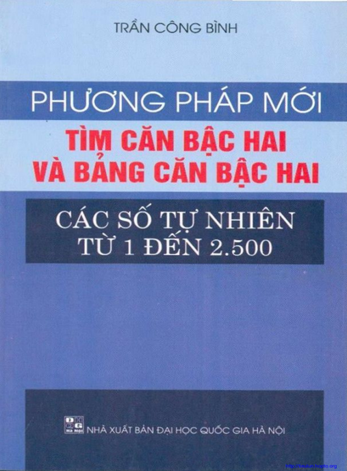 Phương Pháp Mới Tìm Căn Bậc Hai Và Bảng Cân Bậc Hai Các Số Tự Nhiên Từ 1 Đến 2500 – Bí Quyết Tính Toán Siêu Tốc!