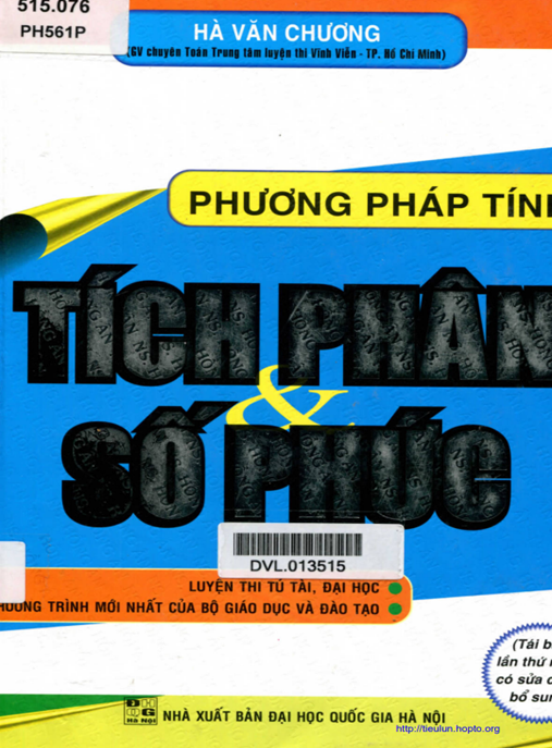Phương Pháp Tính Tích Phân Và Số Phức – Bí Quyết Giải Toán Cao Cấp