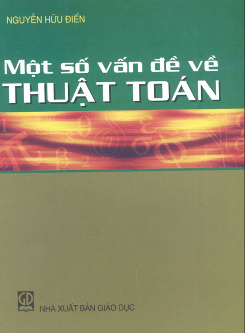 Một Số Vấn Đề Về Thuật Toán – Giáo Trình PDF Học Liệu Số Chất Lượng