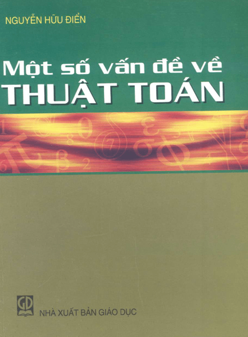 Một Số Vấn Đề Về Thuật Toán – Giáo Trình Cổ Điển Hay Nhất