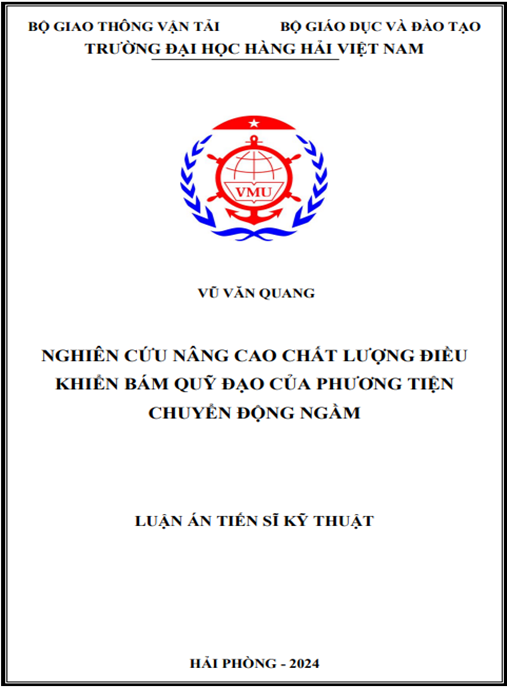 Nghiên cứu nâng cao chất lượng điều khiển bám quỹ đạo của phương tiện chuyển động ngầm – Ebook PDF chuyên sâu kỹ thuật