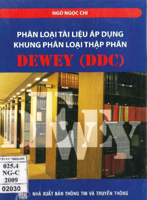 Phân Loại Tài Liệu Áp Dụng Khung Phân Loại Thập Phân Dewey (DDC) – Ebook PDF