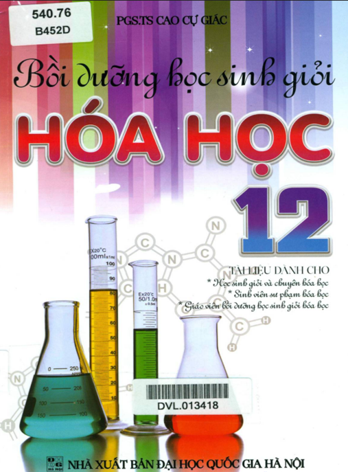 Bồi Dưỡng Học Sinh Giỏi Hóa Học Lớp 12 – Bí Quyết Chinh Phục Kỳ Thi