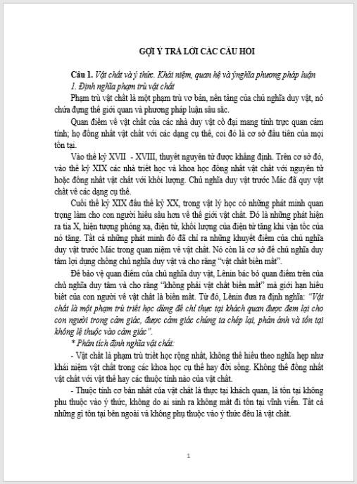 Câu hỏi ôn tập Triết học – 7 câu hỏi then chốt ôn thi hiệu quả