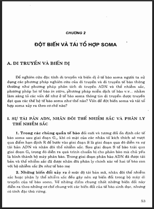 Di truyền và công nghệ tế bào soma: Phần 2 – Bí Quyết Di Truyền Tiên Tiến
