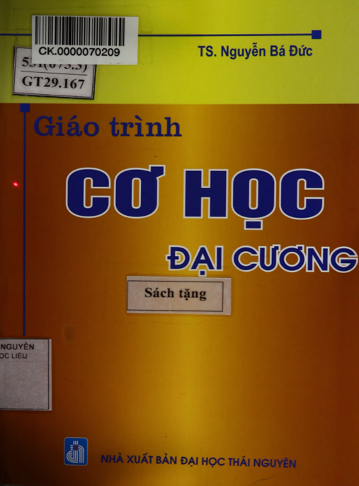 Giáo Trình Cơ Học Đại Cương – Nền Tảng Vững Chắc Cho Kỹ Sư Tương Lai