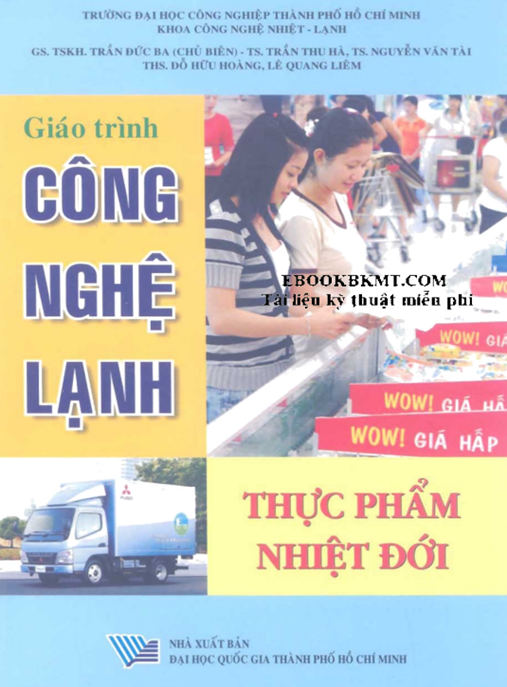 Giáo Trình Công Nghệ Lạnh – Thực Phẩm Nhiệt Đới | Ebook PDF Chuyên Sâu
