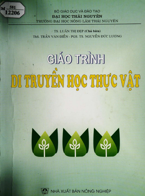 Giáo Trình Di Truyền Học Thực Vật – Kiến Thức Chuyên Sâu Cho Sinh Viên Sinh Học