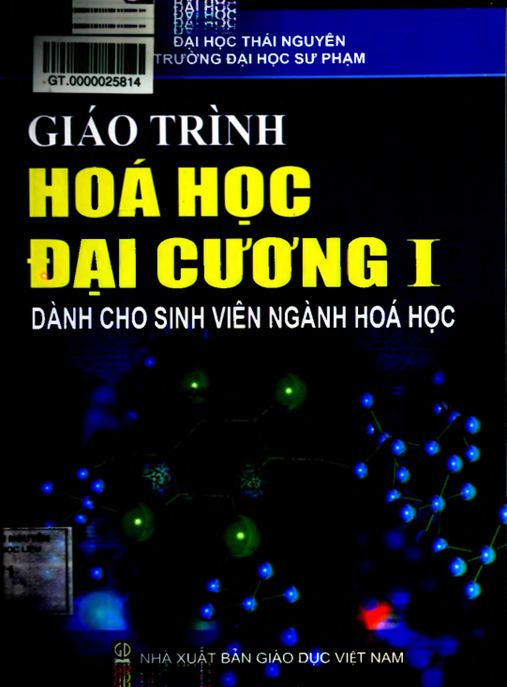 Giáo Trình Hóa Học Đại Cương Tập 1 – Tài Liệu Chuẩn Đại Học