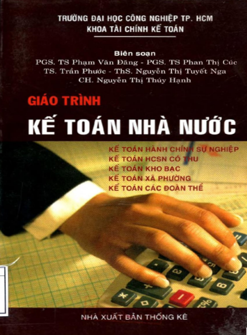 Giáo Trình Kế Toán Nhà Nước – Hướng Dẫn Toàn Diện Cho Người Học