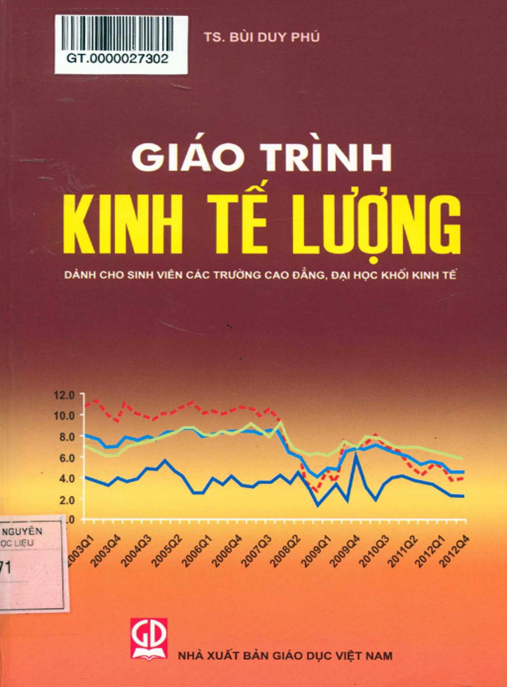 Giáo Trình Kinh Tế Lượng – Hướng Dẫn Thực Hành Chuẩn Quốc Tế