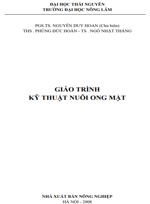 Giáo Trình Kỹ Thuật Nuôi Ong Mật – Bí Quyết Thành Công Từ A-Z