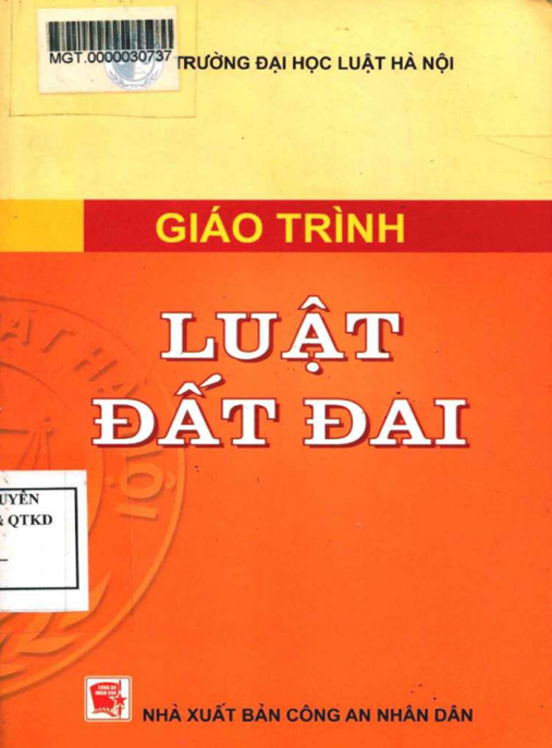 Giáo Trình Luật Đất Đai – Hướng Dẫn Toàn Diện Cập Nhật 2023