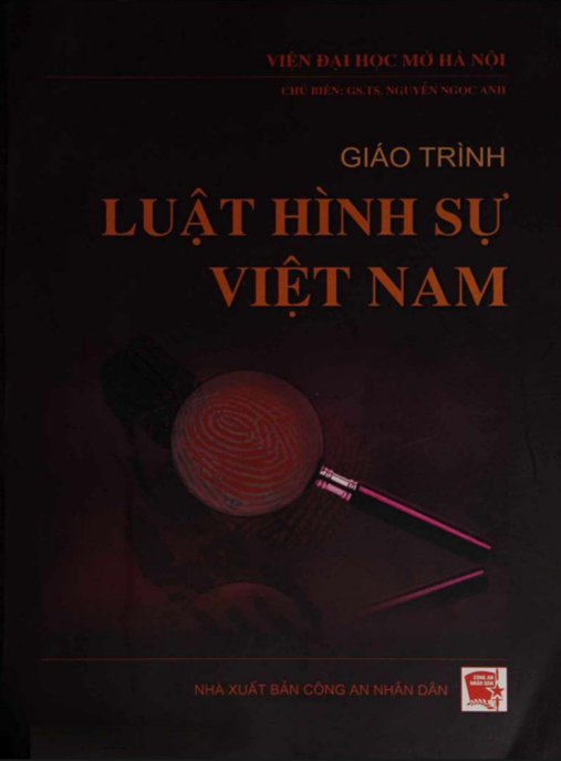 Giáo Trình Luật Hình Sự Việt Nam – Tài Liệu Chuẩn Mực Cho Sinh Viên & Luật Sư