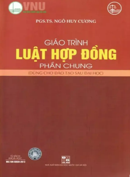 Giáo Trình Luật Hợp Đồng Phần Chung – Tài Liệu Học Tập Chuẩn Mực