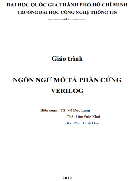 Giáo Trình Ngôn Ngữ Mô Tả Phần Cứng Verilog – Hướng Dẫn Thiết Kế FPGA Chuyên Sâu
