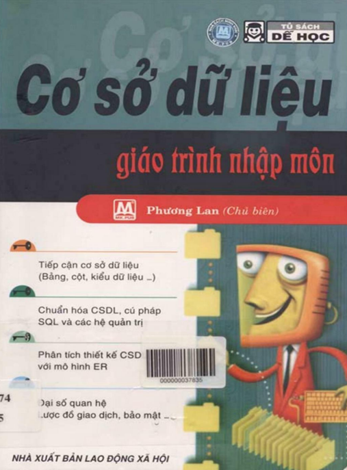Giáo Trình Nhập Môn – Cơ Sở Dữ Liệu | Ebook Cơ Bản Cho Người Mới