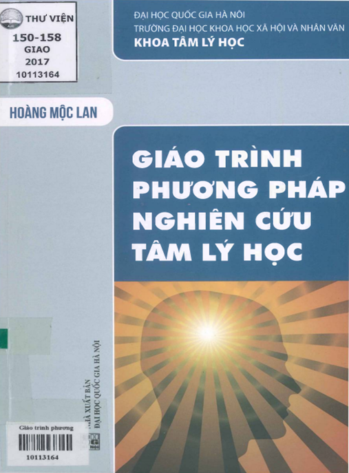 Giáo Trình Phương Pháp Nghiên Cứu Tâm Lý Học – Hướng Dẫn Toàn Diện Cho Sinh Viên & Nhà Nghiên Cứu