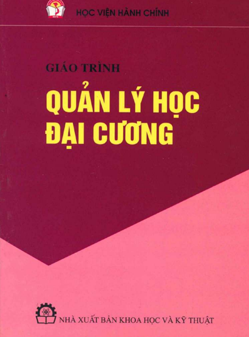 Giáo Trình Quản Lý Học Đại Cương – Bí Quyết Làm Chủ Việc Học Đại Học