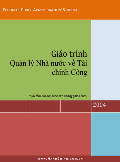 Giáo Trình Quản Lý Nhà Nước Về Tài Chính Công – Hướng Dẫn Toàn Diện Chuẩn Giảng Đường