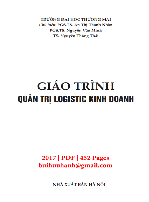 Giáo Trình Quản Trị Logistic Kinh Doanh – Bí Quyết Tối Ưu Chuỗi Cung Ứng